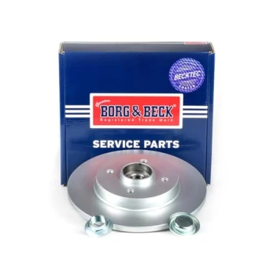 Image of Borg &amp; Beck BBD5842S Brake Disc Single (Rear): Citroen C4 Picasso 06