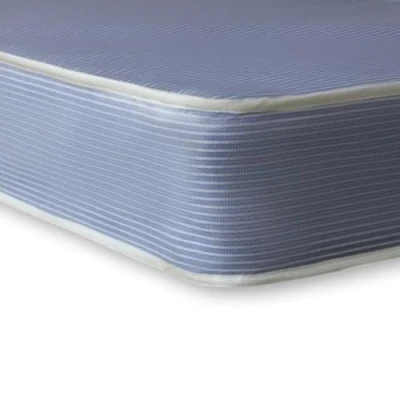 Image of Zebra Waterproof PVC Mattress Memory Foam &amp; Open Coil Spring, Soft Fabric,Crosby Theme, Medium Firmness (Standard Double 4ft6 (190 x 135 18 cm))