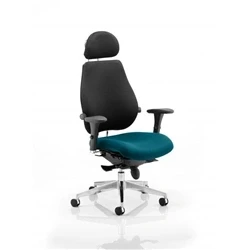 Image of Chiro Plus Ultimate with Headrest Bespoke Colour Seat Maringa Teal