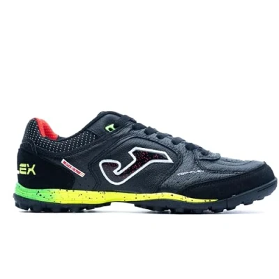 Image of Joma Top Flex Turf Football Shoes 2401 BLACK Yellow, YELLOW FLUO, 6 UK