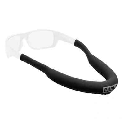 Image of Chums Neo Megafloat Sunglass Retainer Floating Neoprene Eyewear Strap for Large Frames (Black)