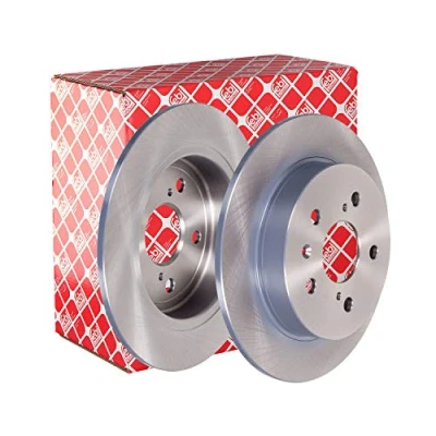 Image of 71768089 Brake disc FEBI BILSTEIN 43898 Rear Axle 278mm 9mm 5 Hole 114,3mm solid Coated FIAT: Sedici