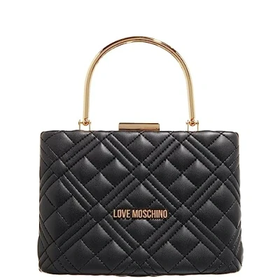 Image of Love Moschino Women JC4047PP1H Hand Bag, Black, 18X13X9