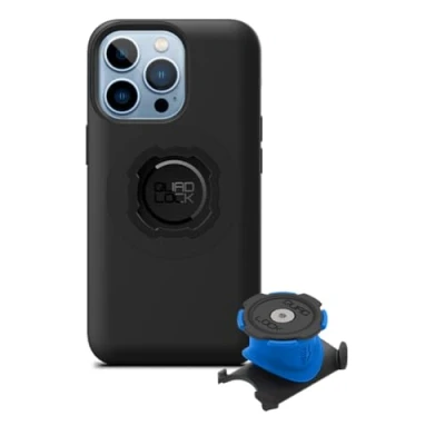 Image of Quad Lock Stem/Handlebar Bike Mount Kit with iPhone 13 Pro MAG Case