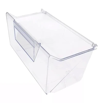 Image of SPARES2GO Lower Bottom Drawer for Zanussi ZBB25431SA ZBB27450SA ZBB28475S Fridge Freezer (405 x 216 mm)
