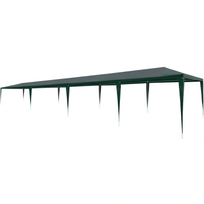 Image of vidaXL Party Tent 3x12 m PE Green
