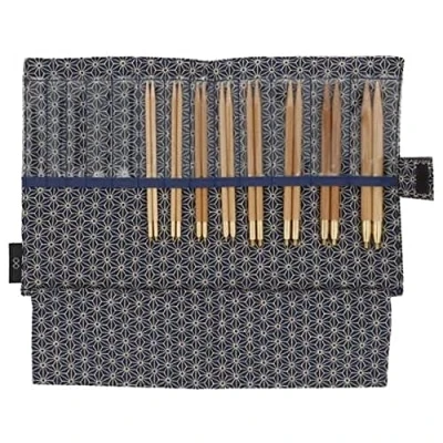 Image of Seeknit Circular Knitting Needles Set, Bamboo, red, Kleine
