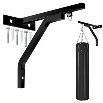 Image of New Punch Bag Wall Bracket Standard Boxing Mount Heavy Holds Up To 50Kg (18&quot;)