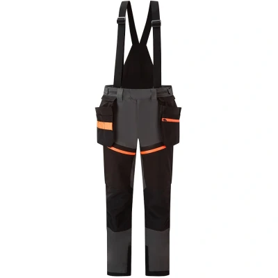 Image of Portwest EV4 Shell Trousers Metal Grey Medium