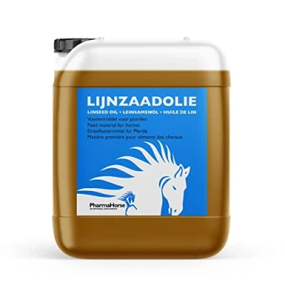 Image of PharmaHorse Linseed oil Bowel function Stomach Digestion 100% No added sugar 5L