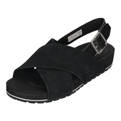 Image of Timberland Womens Malibu Waves X Strap Sandals, Black, 7 UK