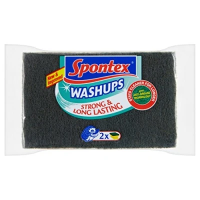 Image of Null Spontex WashUps General Purpose Sponge Scourers