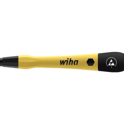 Image of Wiha 281P PicoFinish ESD C4 Bitholder, Black Yellow, (WIH 43709)