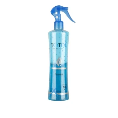 Image of Totex 2 Phase Hair Conditioner Spray Leave in Conditioning For Damaged Formula Untangling, Nourishing, Moisturizing Blue 400 ml