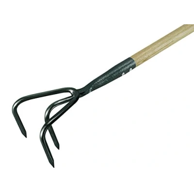 Image of Faithfull Tools FAICOUCU Countryman 3 Prong Cultivator, Blue, 11 x 150 cm