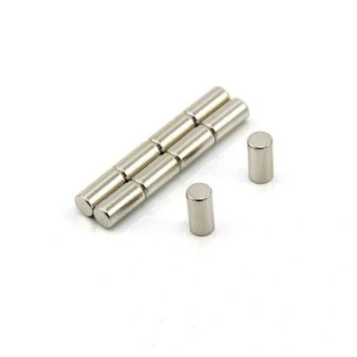 Image of N42 Neodymium Magnet for Arts, Crafts, Model Making, DIY, Hobbies, Office, and Home 5mm dia x 10mm thick 1.1kg Pull Pack of 200