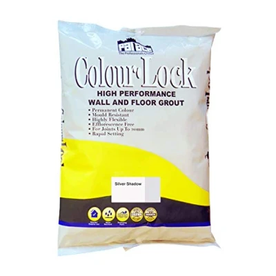 Image of Palace Colour Lock Grout 3KG, Silver Shadow