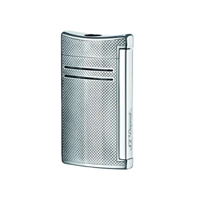 Image of S.T. Dupont Maxijet Lighter Chrome Grid