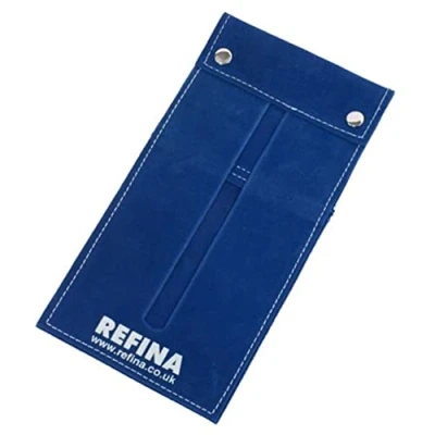 Image of REFINA Leather Trowel Holder 18&quot; Blue