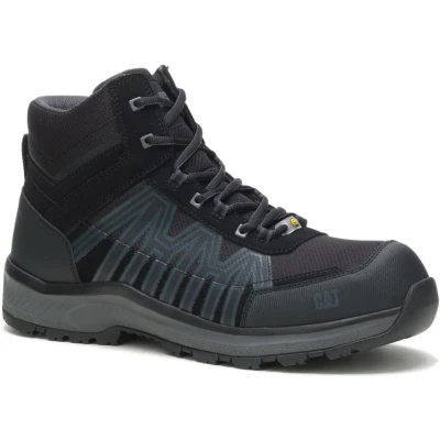 Image of Caterpillar Charge Mens Safety Boots Black 10 UK
