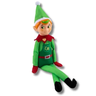 Image of Elf on the Shelf Mates Christmas Accessories, Props (Elf Cobbler Green Eyes)