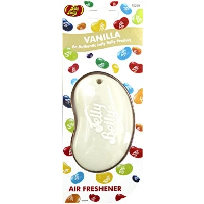 Image of Jelly Belly 15260NB 3D Bean Air Freshener, Vanilla