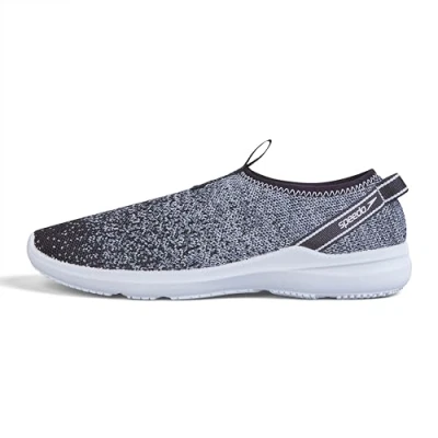 Image of Speedo Women&#039;s Surfknit Pro Water Shoes Aquashoes, Black/Verditier Blue, 5 UK