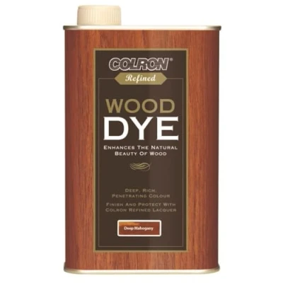 Image of Colron Refined Wood Dye 250ml Deep Mahogany