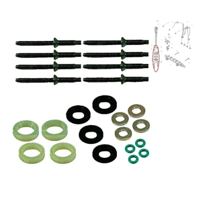 Image of Injector Seal Washer Oring Kit For PEUGEOT Partner 206 207 307 308 407 3008 1609848080 1609848280 189173 1981 85 AUTORCE