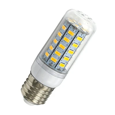 Image of Aoxdi E27 LED Corn Bulbs 7W, Warm White, 48 SMD 5730 Screw Light, AC220 240V, 1 Pack (Warm White)