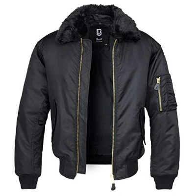 Image of Brandit MA2 Collar Winter jacket, Men&#039;s, Size: 4XL, Black