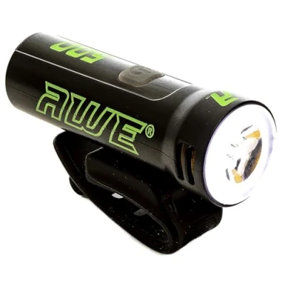 Image of AWE® Blast™ 500 Lumens USB Rechargeable AweBright™ LED Front Light Black 7 hrs Run Time* *See 360 Video* CE Approved