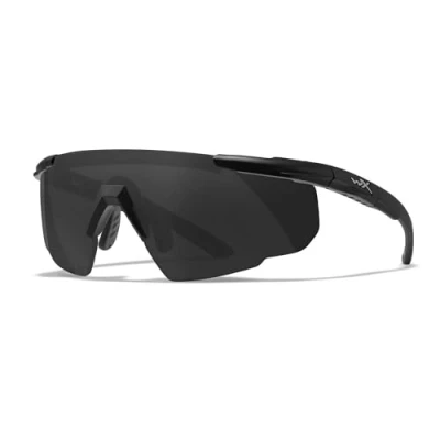 Image of Wiley X │ Saber Advanced Safety Glasses Men Shooting Tactical Military Airsoft Sport Sunglasses Perfect for Running Biking Outdoor Hiking