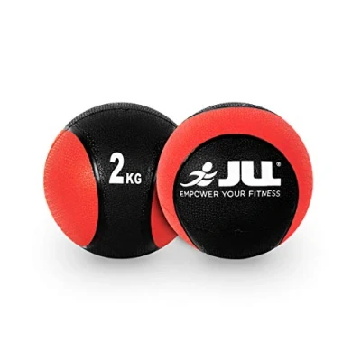 Image of JLL® Medicine Balls 1 10kg, Heavy Duty Rubber, Colour Coded Weights For Weight Training, Exercise, Fitness, MMA, Boxing (2)