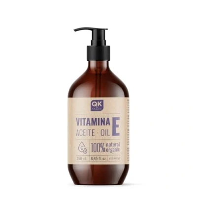 Image of Vitamin E Oil 250 ml Natural Antioxidant and Anti Aging for Face, Skin, Hair Nails