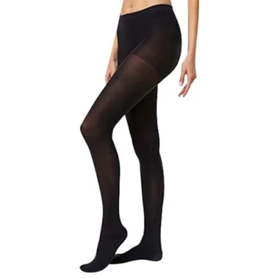 Image of Nur Die Women&#039;s Goodbye Running Mesh 60 Tights Denier, Black, L