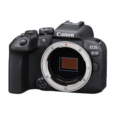 Image of Canon EOS R10 Mirrorless Camera Body 24.2 MP, APS C Sensor, up to 4K 60p Video Wi Fi &amp; Bluetooth Dual Pixel CMOS AF II Light and Compact