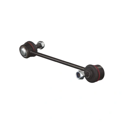 Image of 548401J000, 548401P000 Anti roll bar link FEBI BILSTEIN 34560 Front Axle Right 216mm M10 x 1,25 BMTS Turbo NEW with nuts Steel black