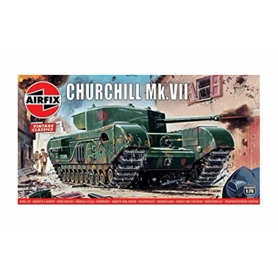 Image of Airfix Vintage Classic 1/76 Churchill Mk.VII Tank # A01304V