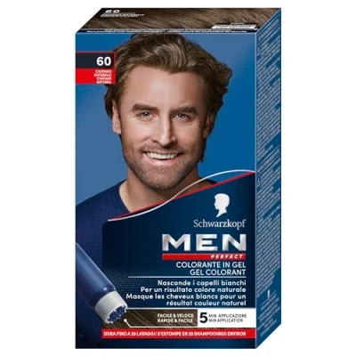 Image of Hair Color Gel Men Perfect 60 Natural Brown