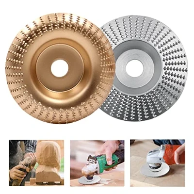 Image of Wood Carving Discs For Angle Grinder Grinding Wheel Disc Rotary Flat Shaping Abrasive Bore 16mm Woodworking Tools