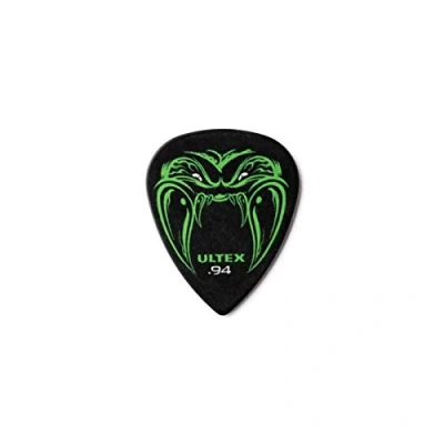 Image of Jim Dunlop PH112P.94 Fang Guitar Pick Player Pack Black (Pack of 6)