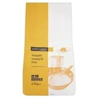 Image of Chef&#039;s Larder Instant Custard Mix 3.5kg Suitable for Vegetarians