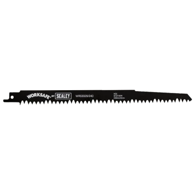 Image of Worksafe Reciprocating Saw Blade Wood 240mm 5tpi Pack of 5