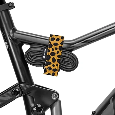 Image of Granite Rockband+ MTB Frame Carrier Strap for Inner Tubes and Bike Tool Kit, Storage Solution Attaching Extra Gear on Your Mountain Bike, BMX Road Gravel (Panzer)
