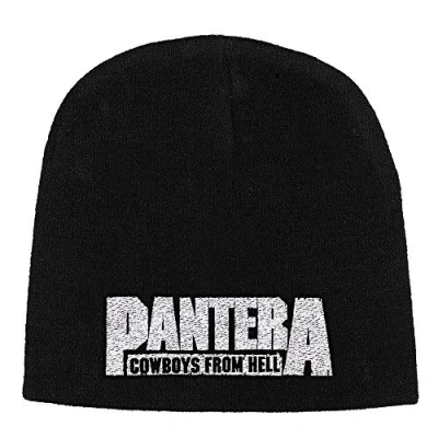 Image of Rock Off Pantera Cowboys from Hell Beanie Black