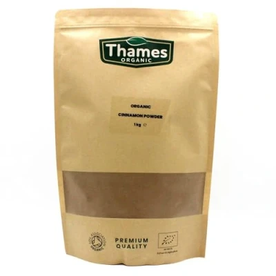 Image of Organic Ceylon Cinnamon Powder, No Additives, Preservatives, Non GMO, Vegan Perfect for Baking, Cooking, and Beverages Thames 1kg