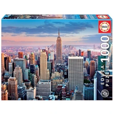 Image of EDUCA BORRAS Does Not Apply Manhattan Nueva York Puzzle 1000pzs, 14811, Multi Colour, One Size