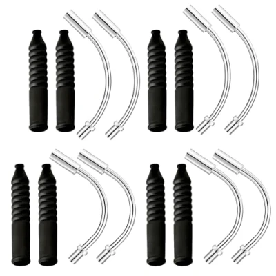 Image of 8 Sets Bicycle Cable Guide Pipe, V Bike Brake Noodle for Smooth and Efficient Braking