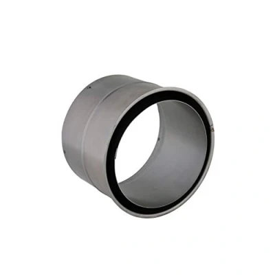 Image of Kamino Flam Wall Chuck Two Fold in Silver Coated Oven Tubing for Senotherm 2 mm Hot Dip Aluminised Steel Double Lining tested accordance with EN 1856 2, Interior dimensions: 110